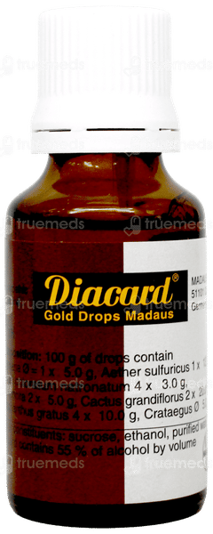Adel Diacard Gold Madaus Drops 25Ml